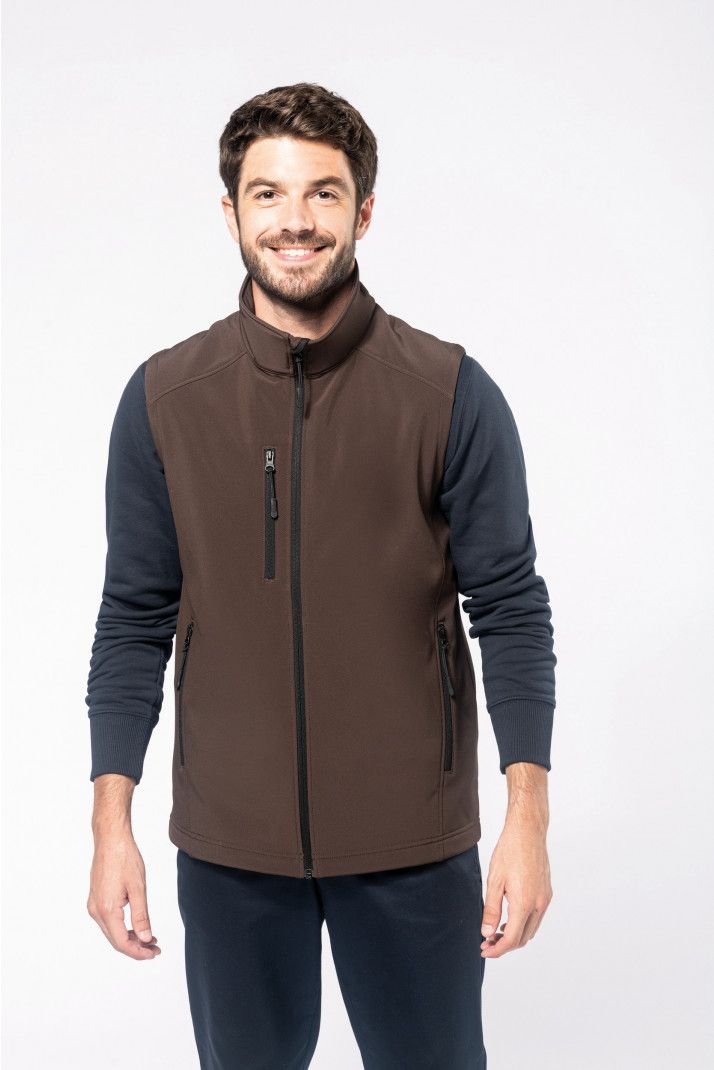 Kariban Mens Softshell Gilet.