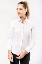 Load image into Gallery viewer, Kariban Ladies L/S Stretch Shirt
