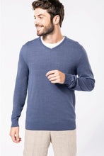 Load image into Gallery viewer, Kariban Mens V-Neck Jumper
