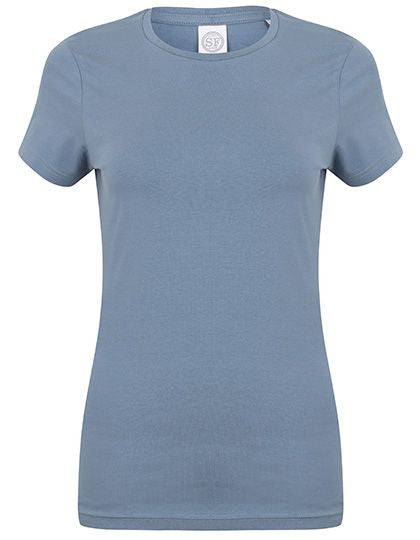 Skinnifit Ladies S/S Feel Good Stretch T-Shirt.