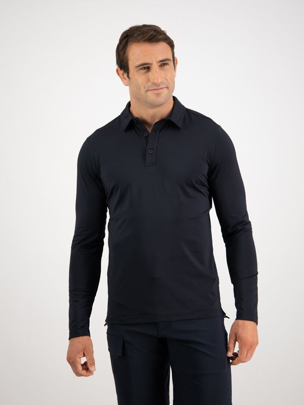 VMG Mens L/S Moana Polo