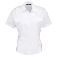 Load image into Gallery viewer, Premier Ladies S/S Pilot Shirt
